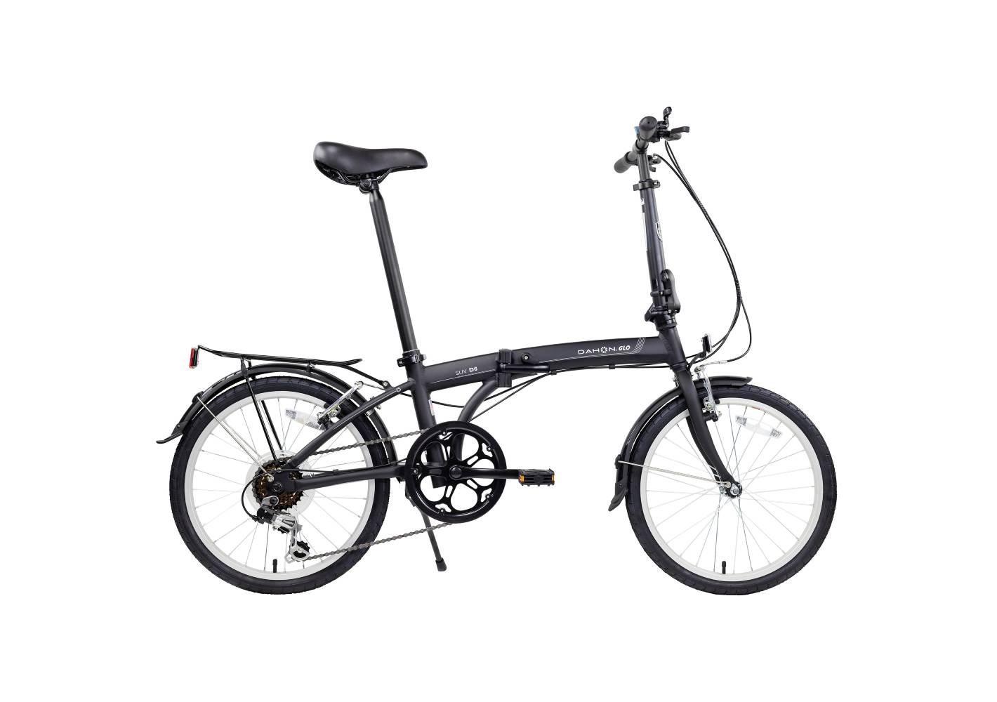 Dahon SUV D6 Folding Bike (Black, 2020)