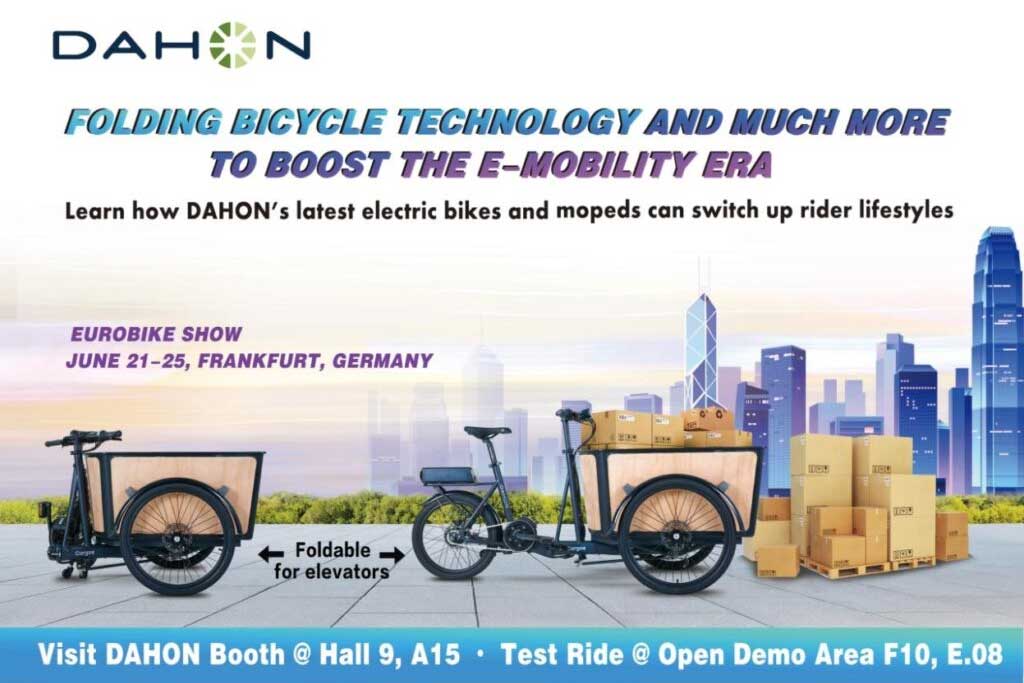DAHON Unleashes Latest Electric Vehicle Range at Eurobike