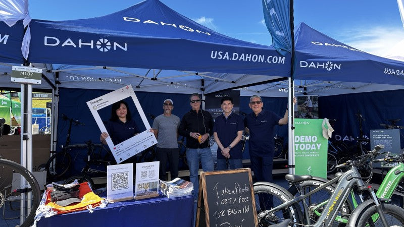 DAHON Speeds into California with DAHON-V Tech at Sea Otter Classic 2025