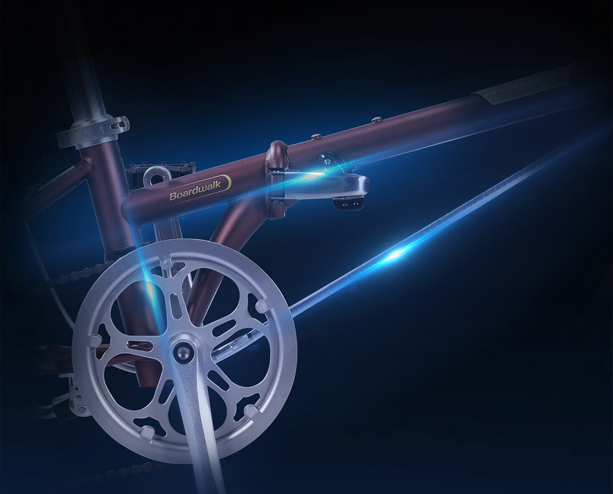 走行少 DAHON Boardwalk D7 2023 Dahon Boardwalk D7 Folding Bike 20