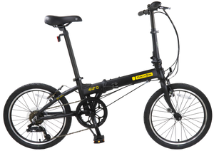 Dahon HIT D6 6 Speed Folding Bike Black 20 Wheels Dahon North America