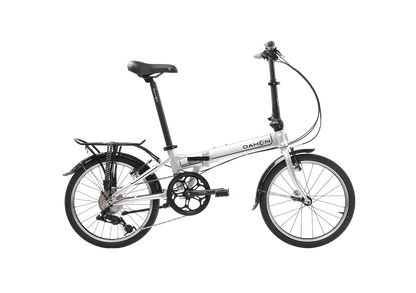 Dahon Mariner D8 8 Speed Folding Bike - Brushed Silver - 20 Dahon Mariner D8 8 Speed Folding Bike - Brushed Silver - 20