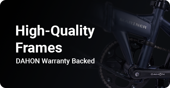 High-Quality Frames, DAHON Warranty Backed