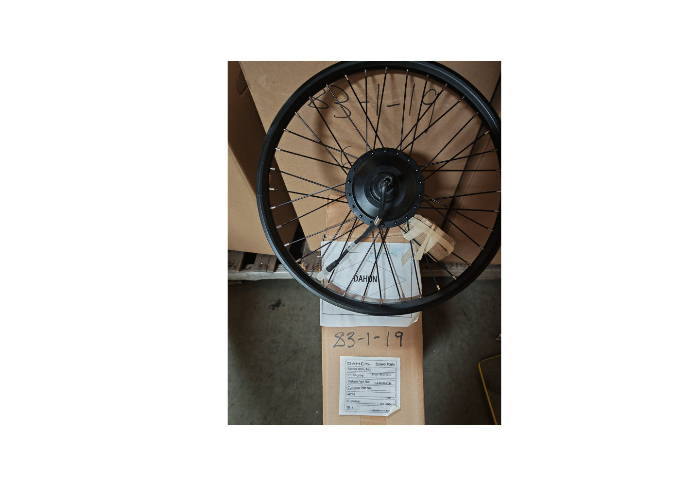 k one hub drive wheel set