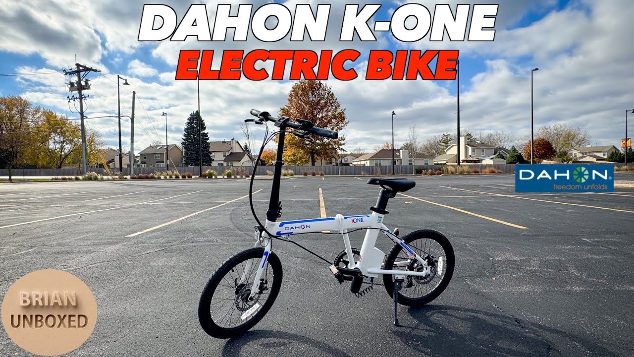 Dahon K-One 7 Speed Folding Electric Bike - 20