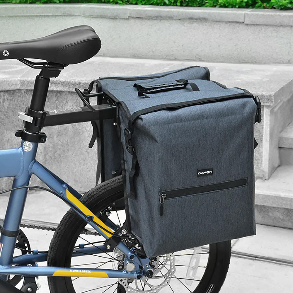 dahon fahrradtasche Medium Double Pannier | 26L Waterproof Commuter Bike Bag