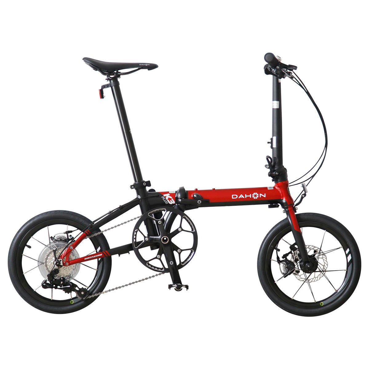 Dahon K3 Plus 9 Speed Folding Bike Red 16