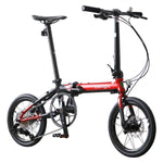 Dahon K3 Plus 9 Speed Folding Bike - Red - 16